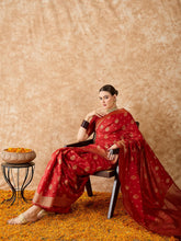 Womens Fashion Ethnic Red Color Sarees-MLSHWSA1495RED0ONE